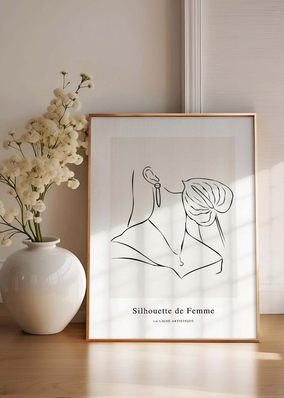 Female Silhouette Poster