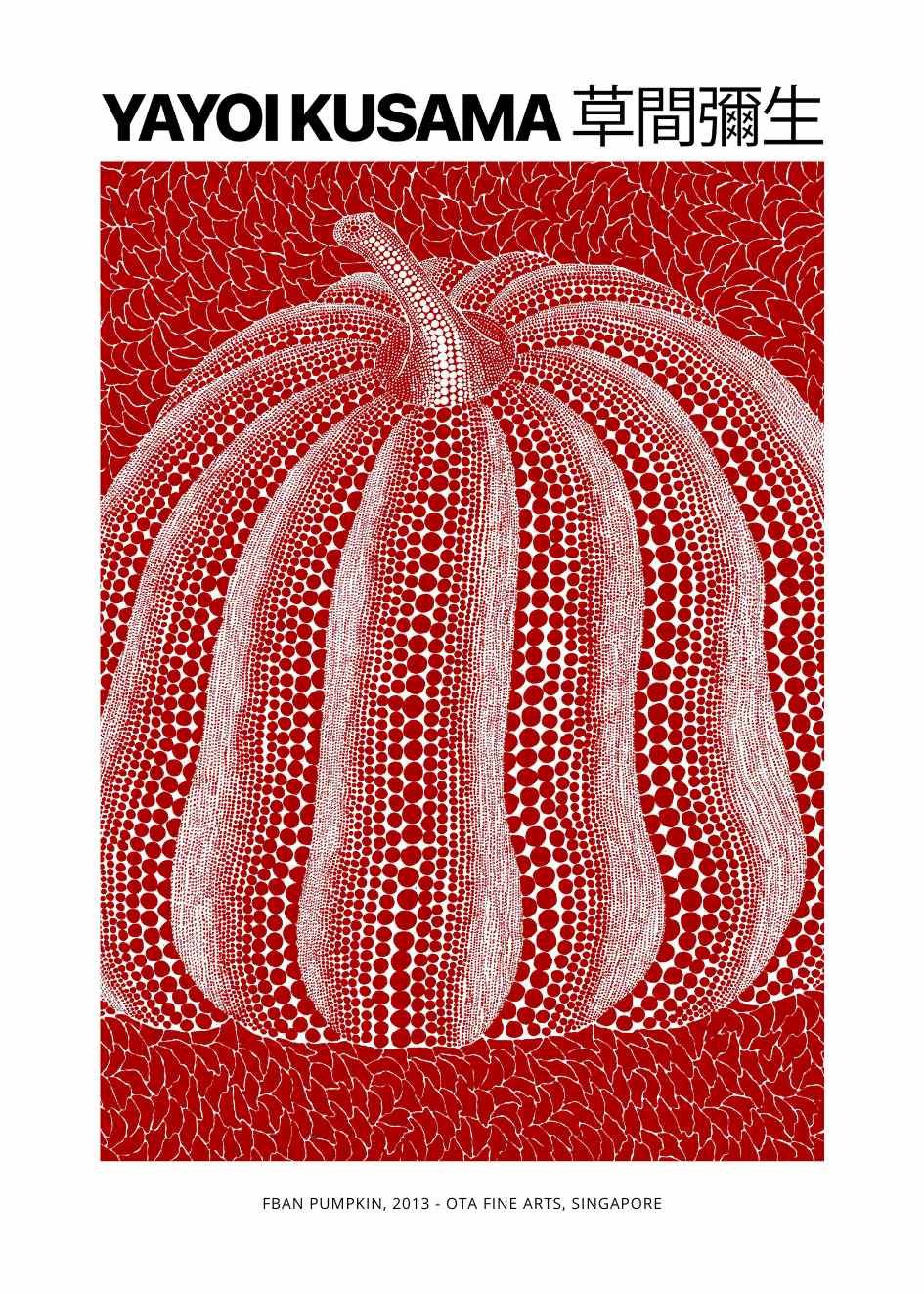 Yayoi Kusama FBAN Pumpkin...