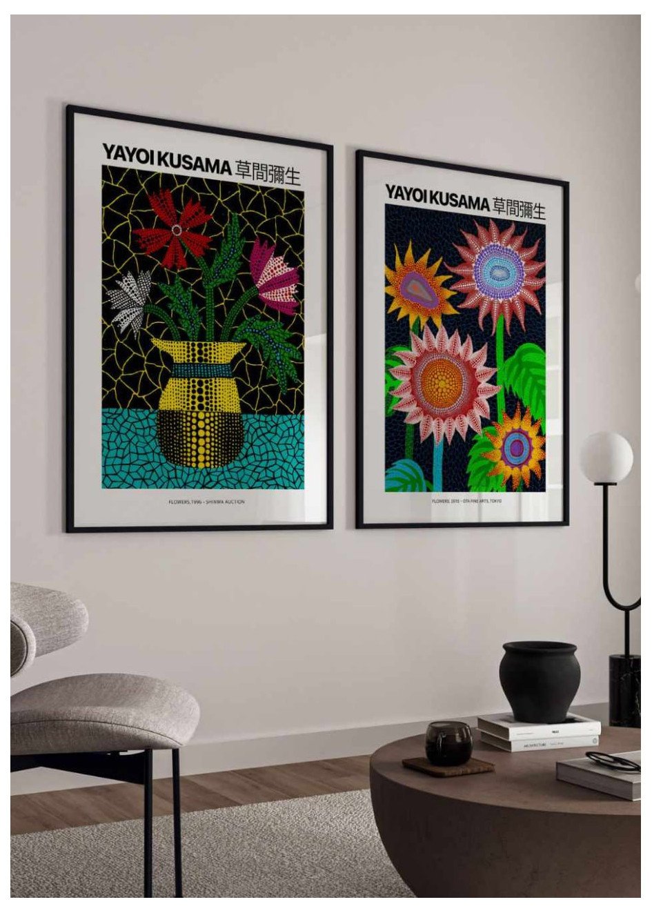 Zestaw 2 Plakatów Yayoi Kusama