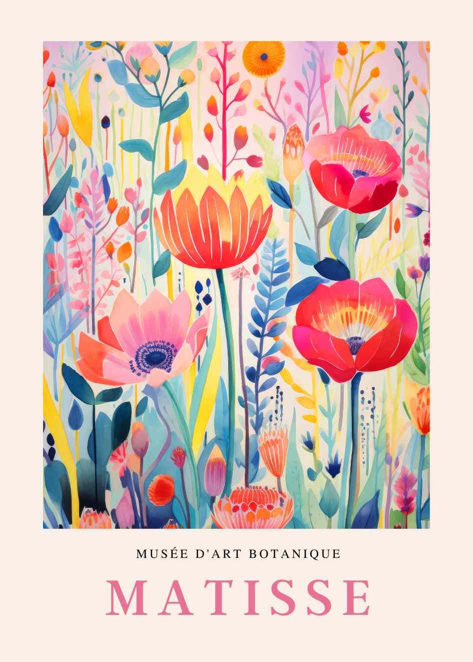 Plakat Matisse Flower...