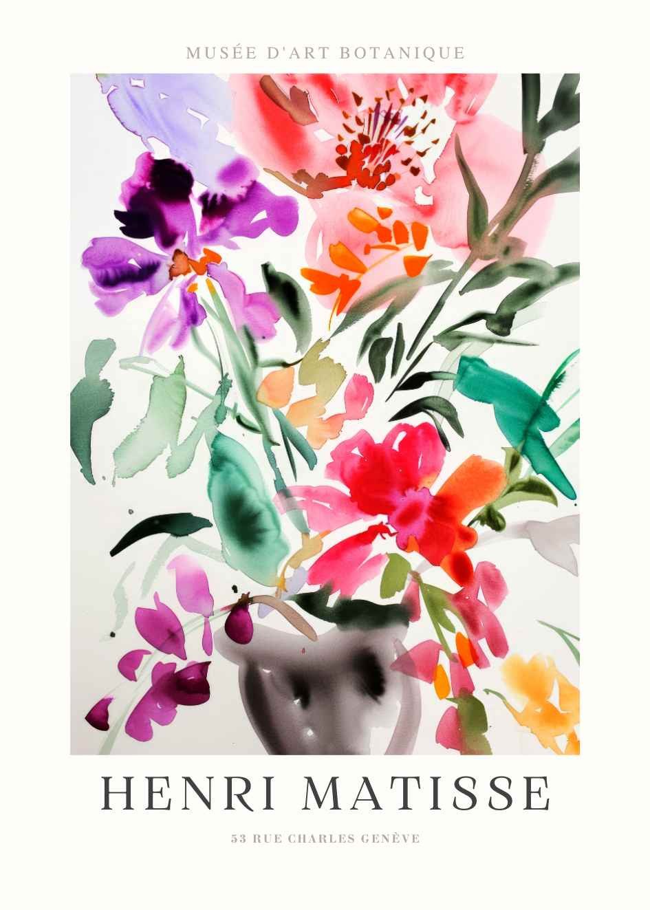 Poster Matisse Watercolour №2