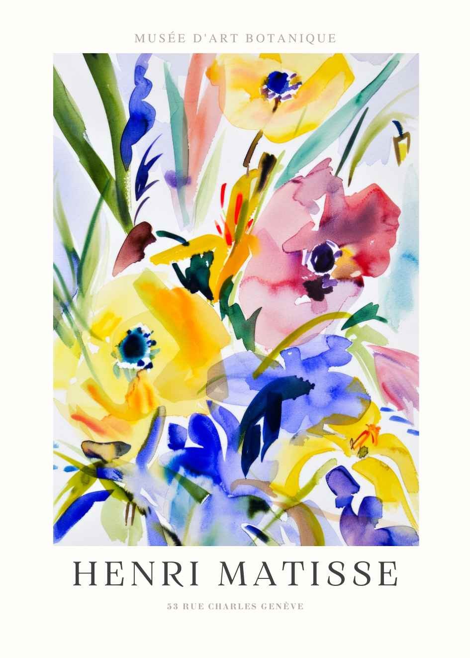 Plakat Matisse Watercolour №3