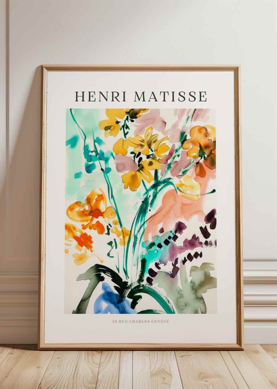 Matisse Print Watercolour №4