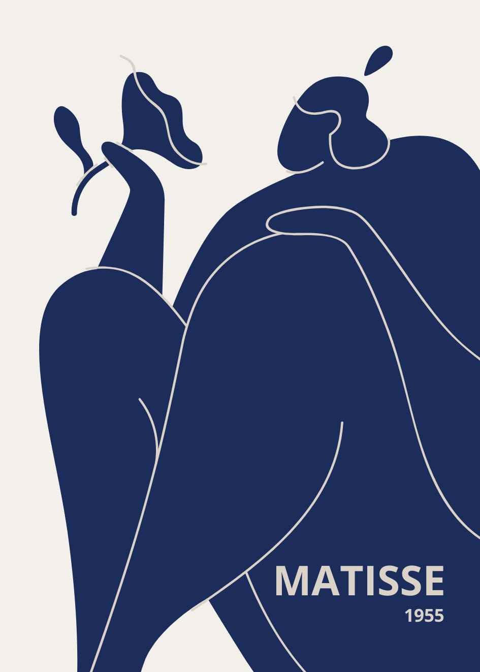Plakat Matisse Blue Woman