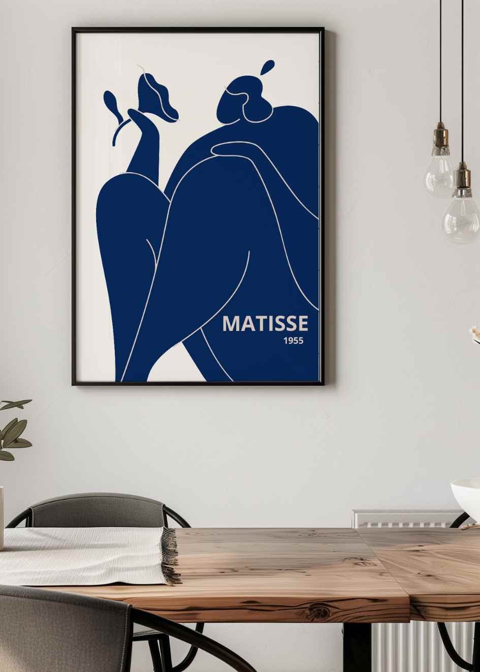 Matisse Print Blue Woman