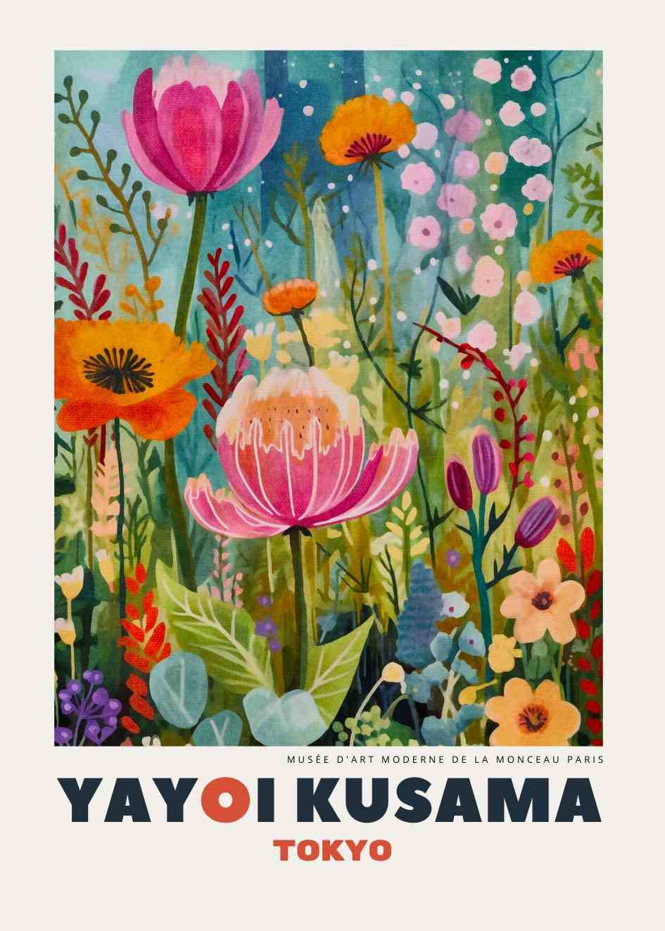 Poster Yayoi Kusama №48