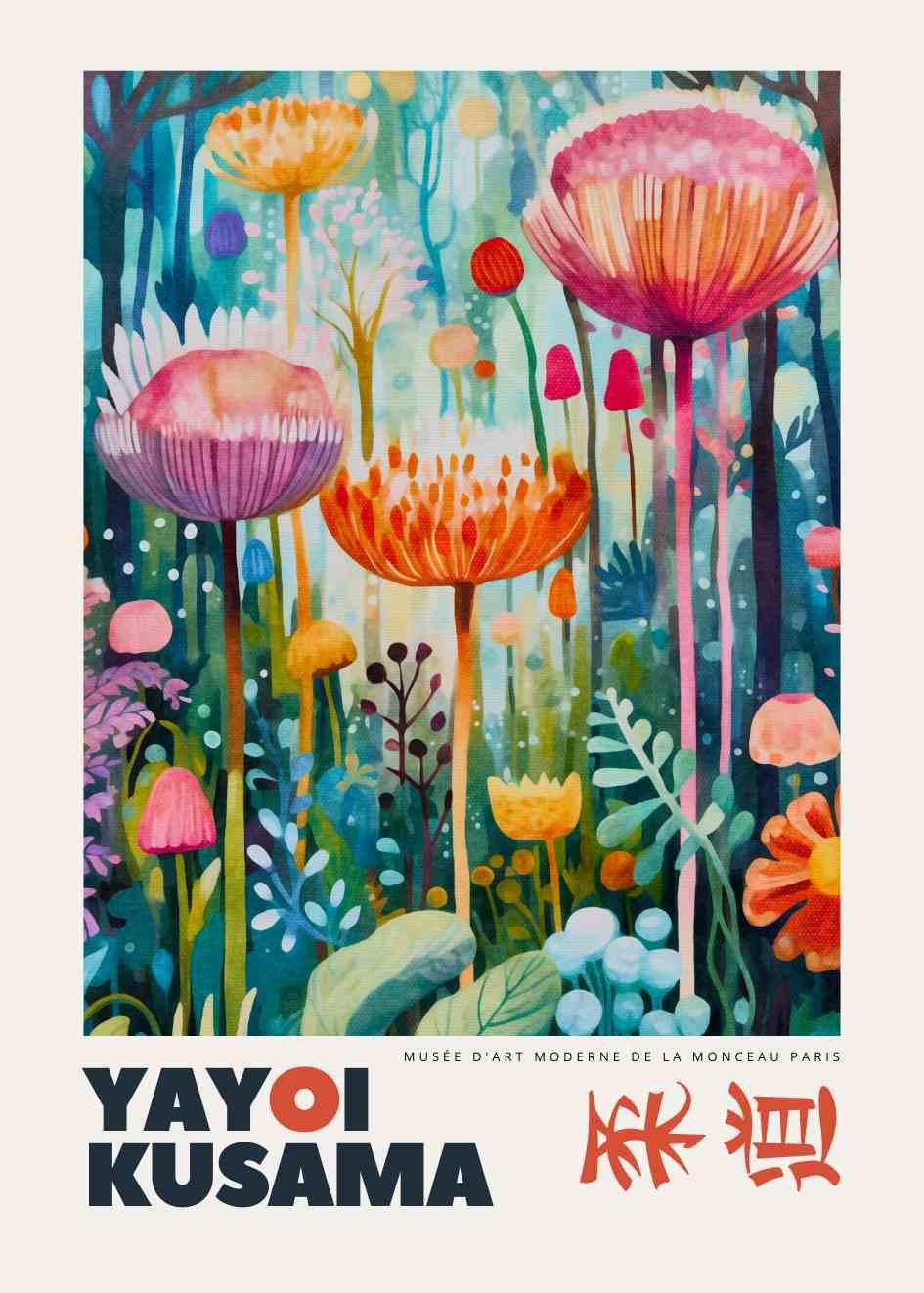 Poster Yayoi Kusama №48
