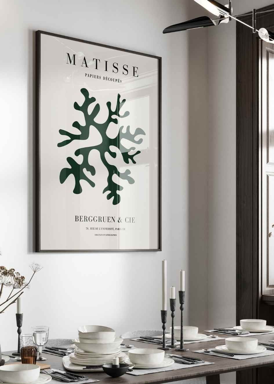 Matisse Poster Green