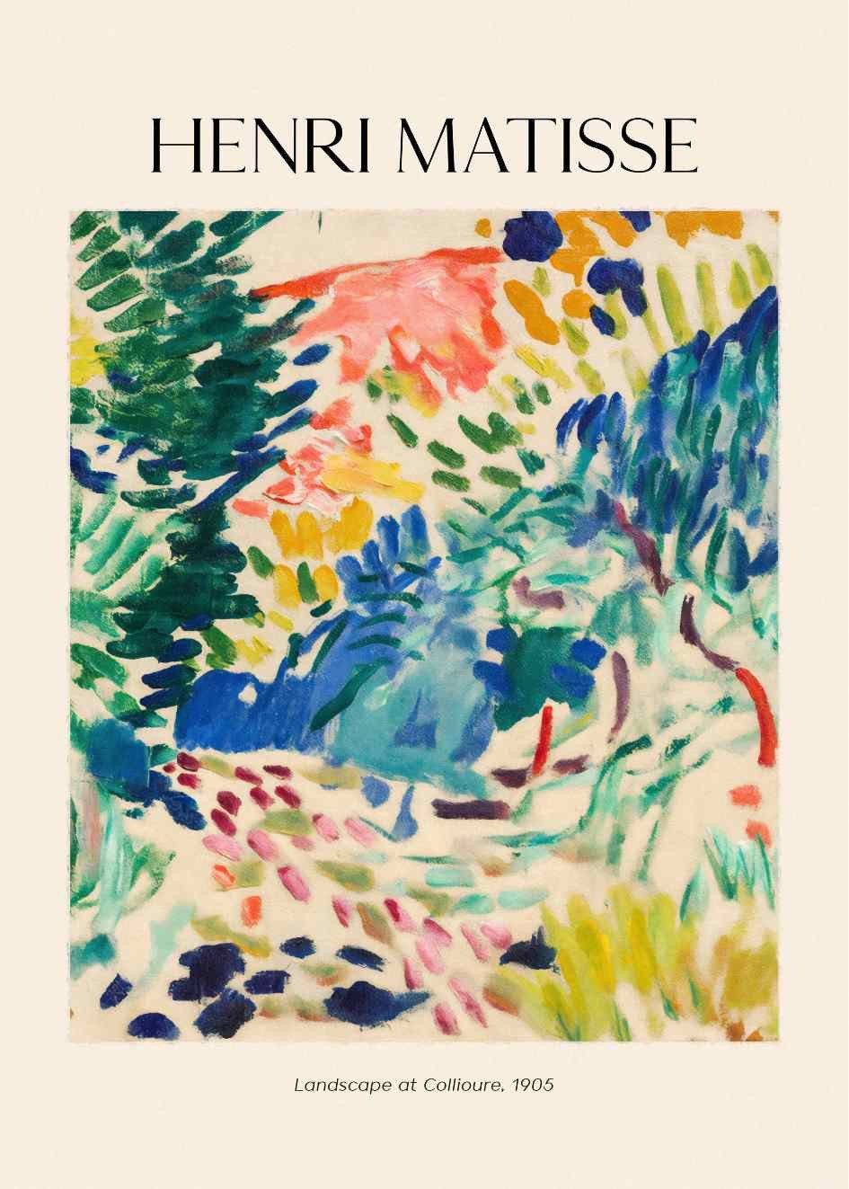 Matisse Landscape Poster