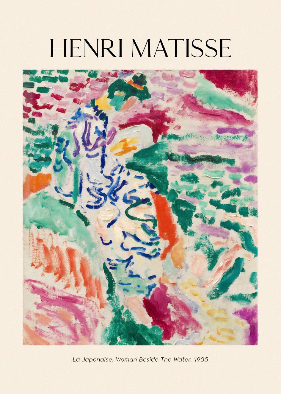 Plakat Matisse La Japonaise