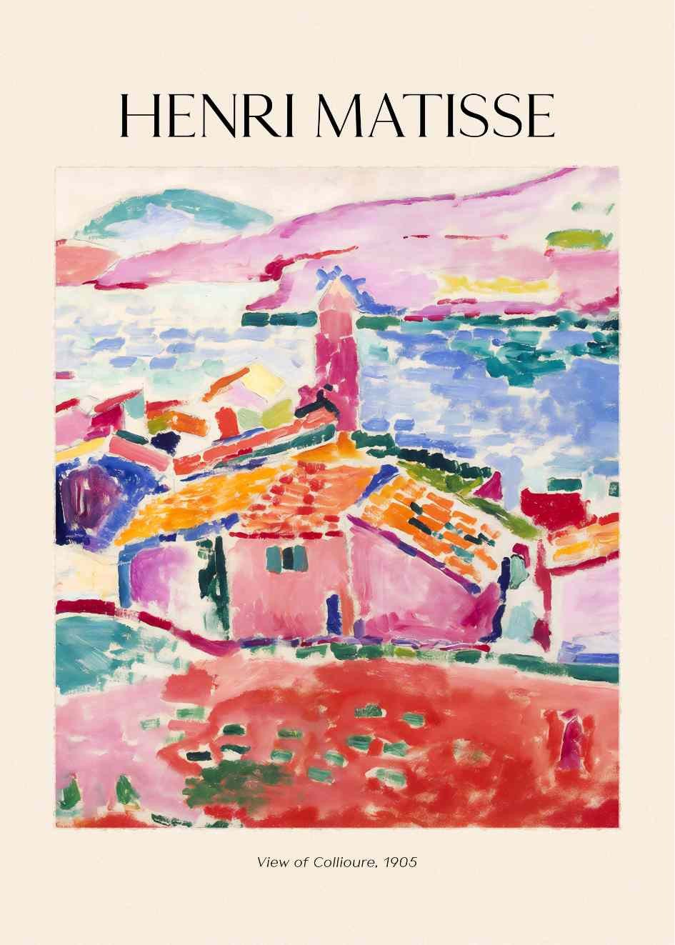 Plakat Matisse Collioure