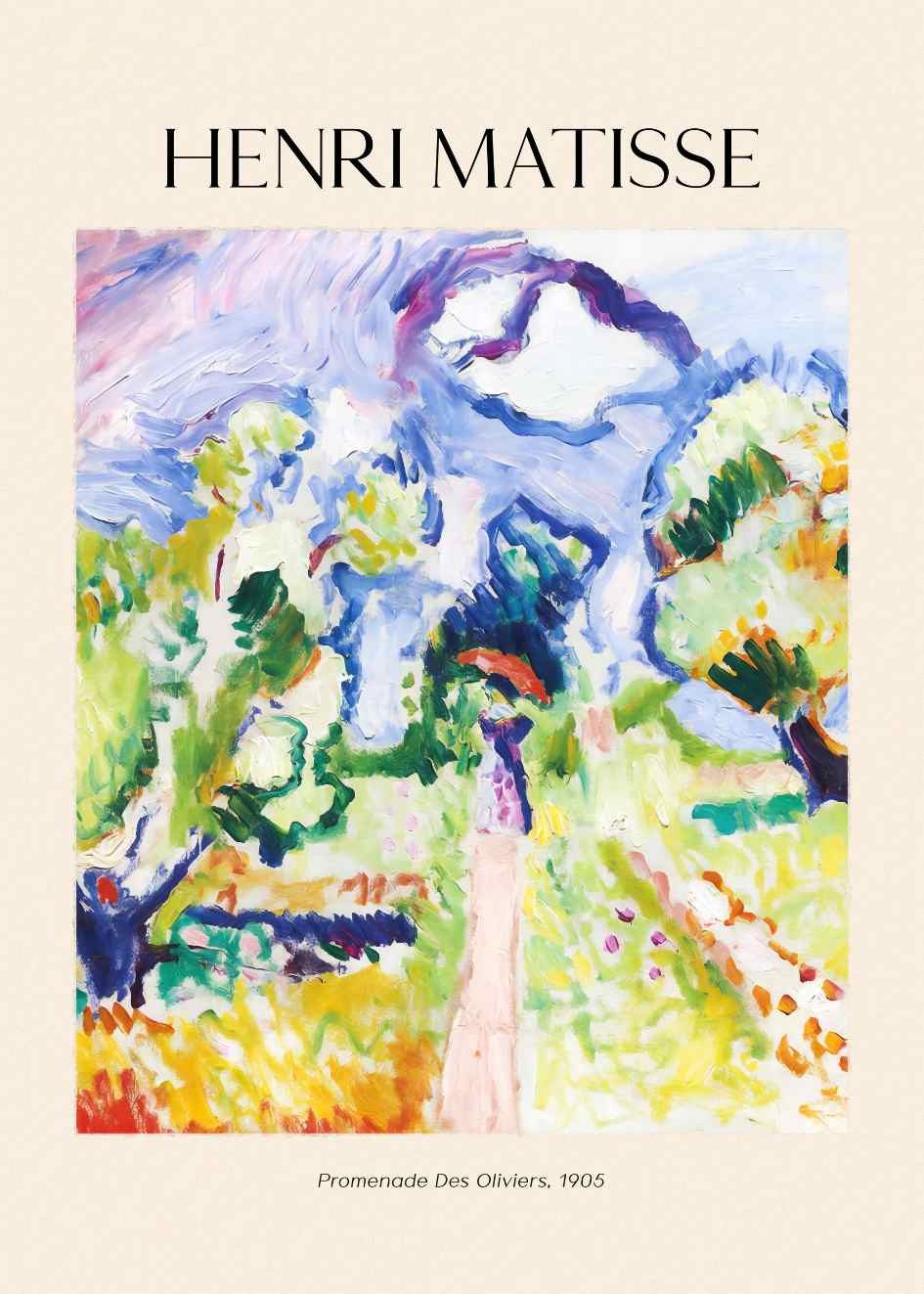 Matisse Promenade Poster