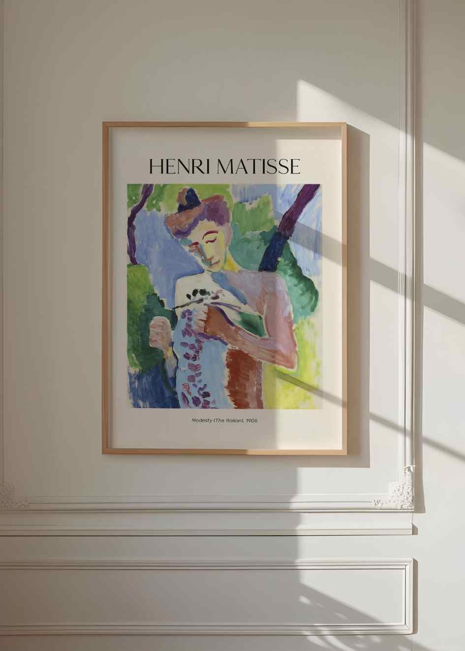 Matisse Modesty Poster