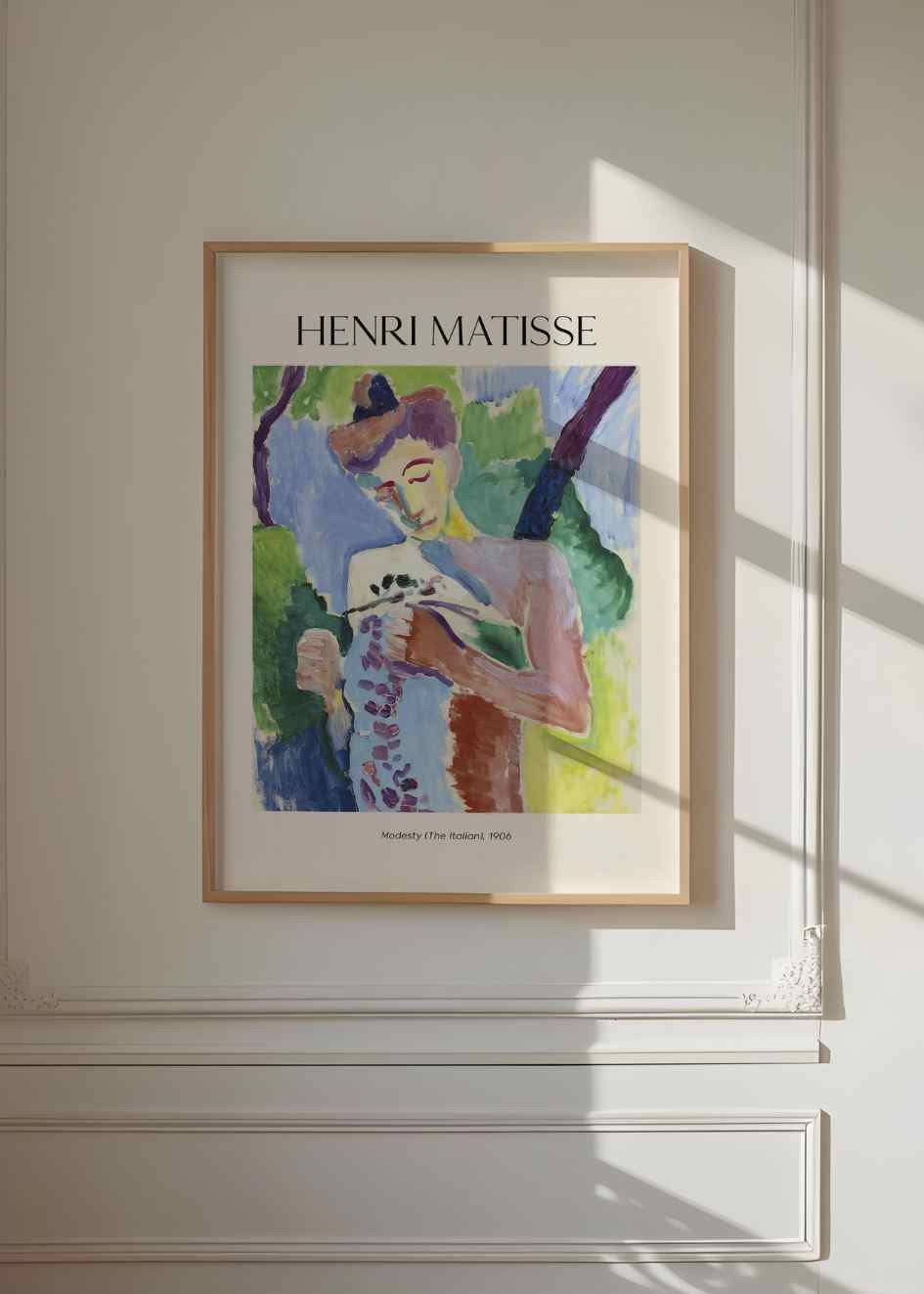 Matisse Modesty Print