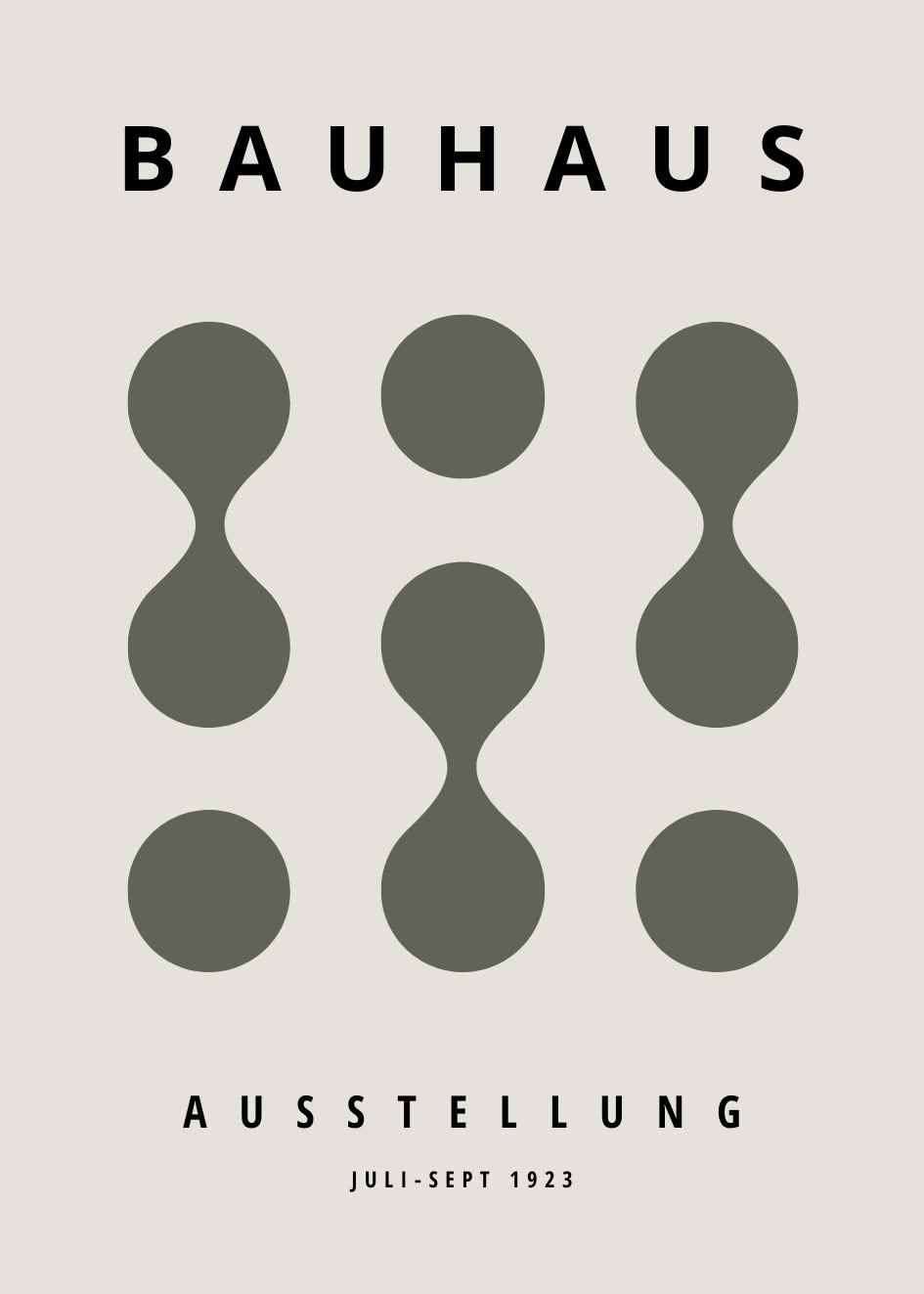 Plakat Bauhaus №.59