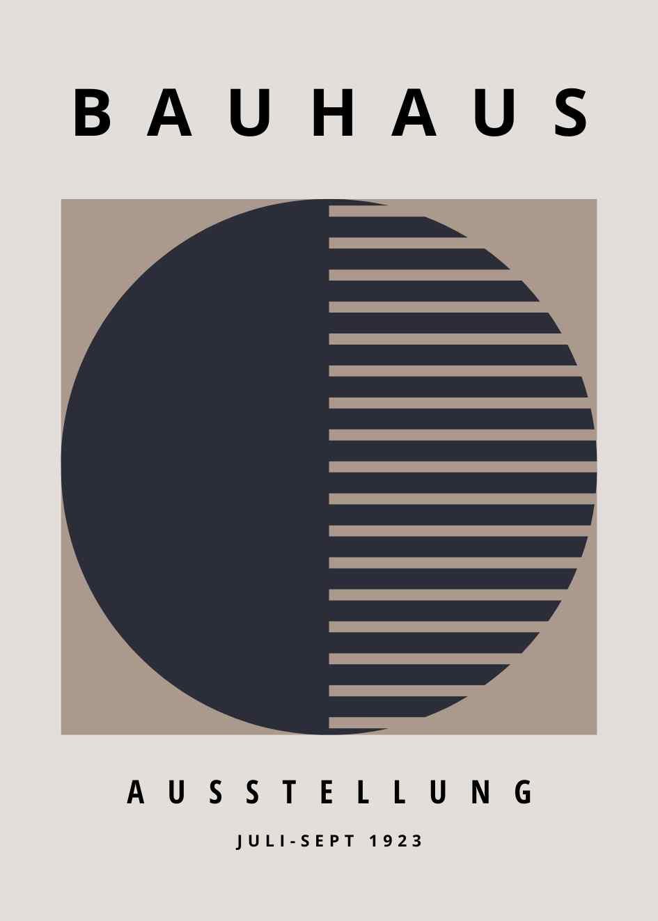 Plakat Bauhaus №.74