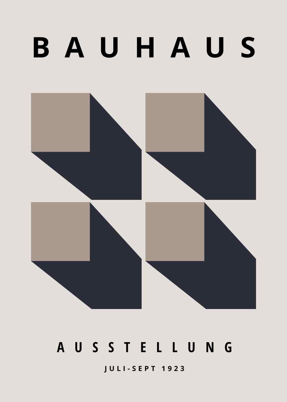 Plakat Bauhaus №.75