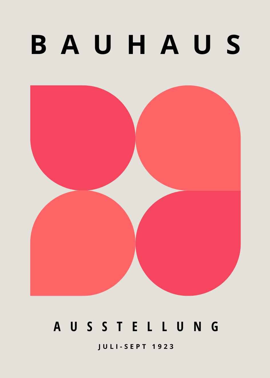 Plakat Bauhaus №.78