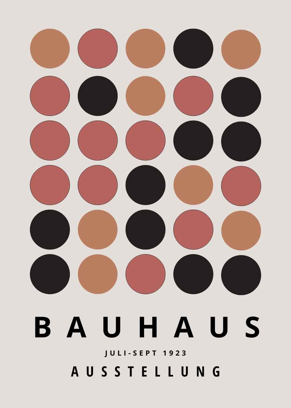 Plakat Bauhaus №.81