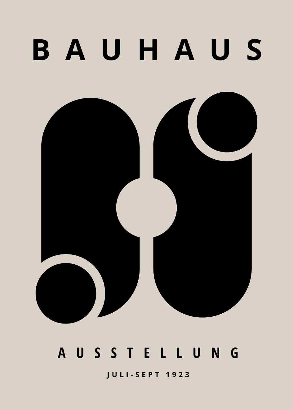 Poster Bauhaus №.84