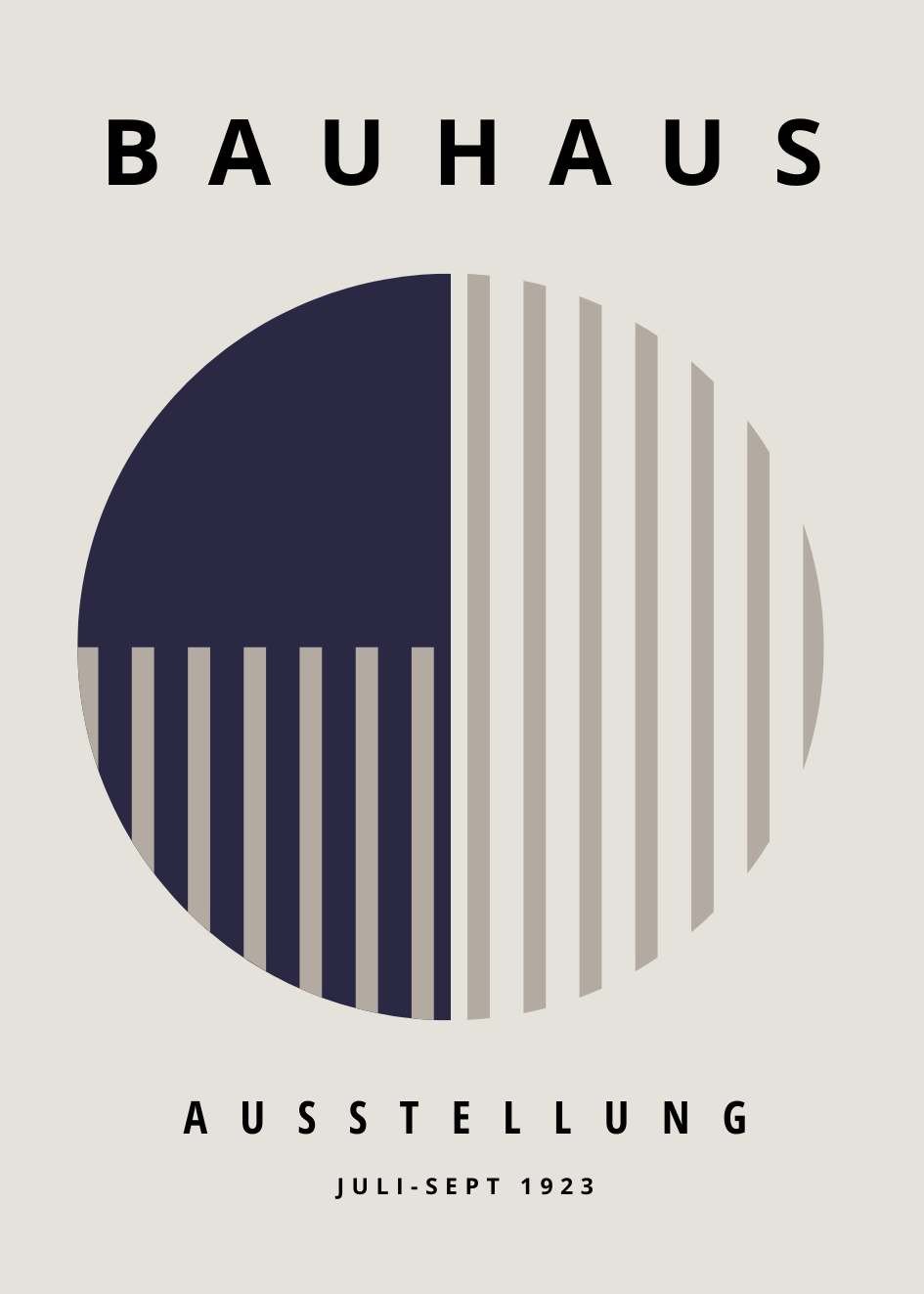 Poster Bauhaus №.87