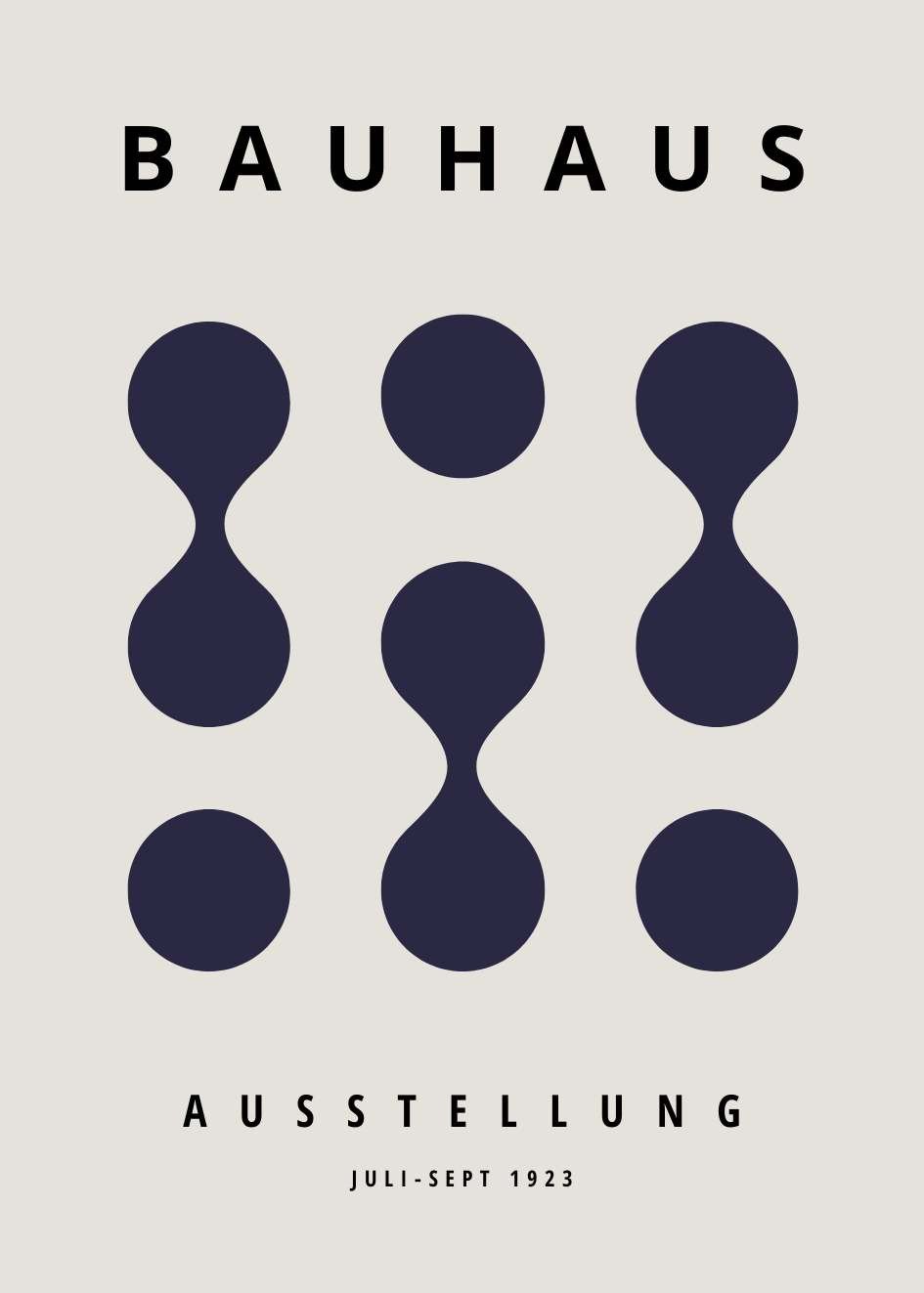 Plakat Bauhaus №.89