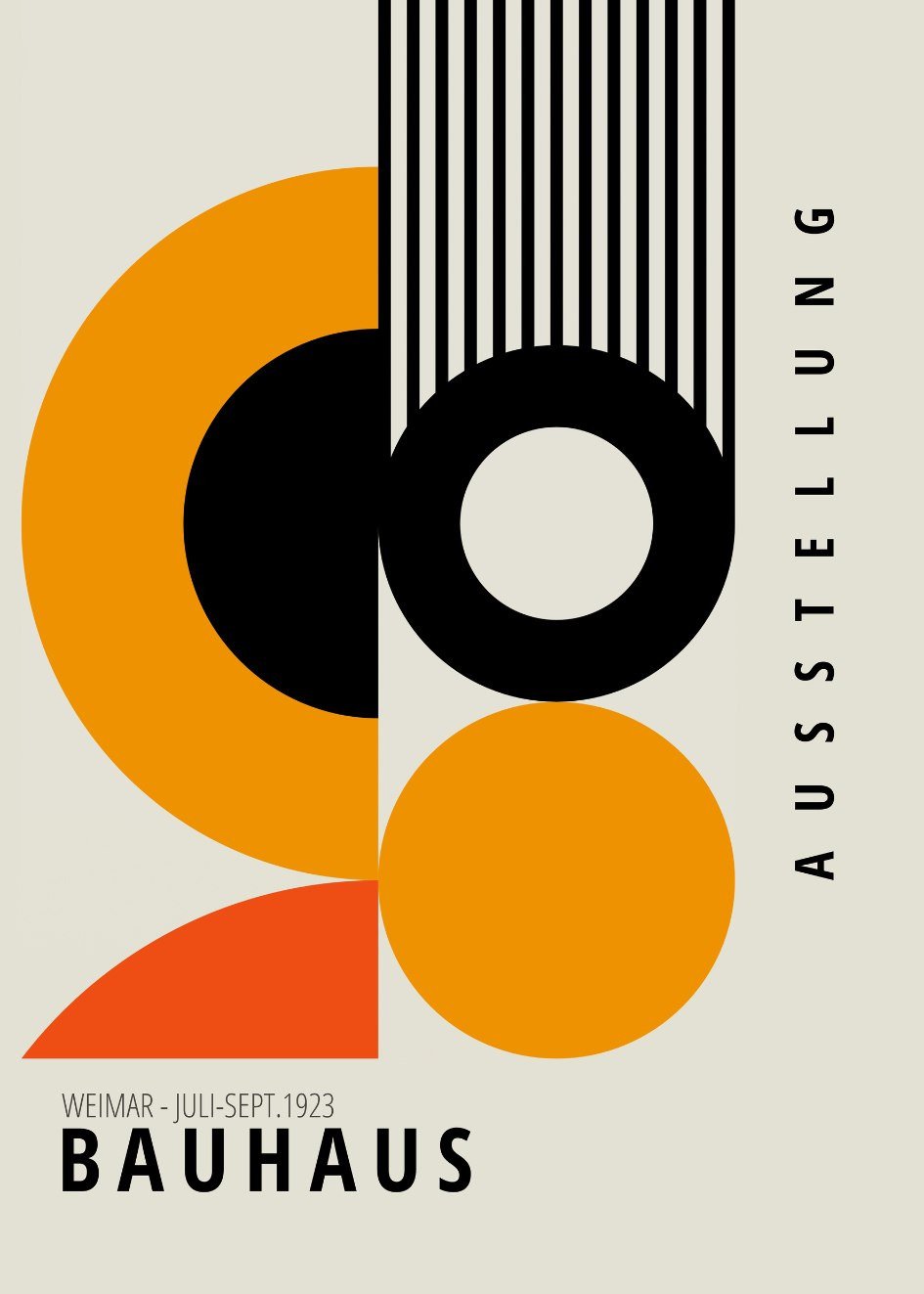 Plakat Bauhaus №.111