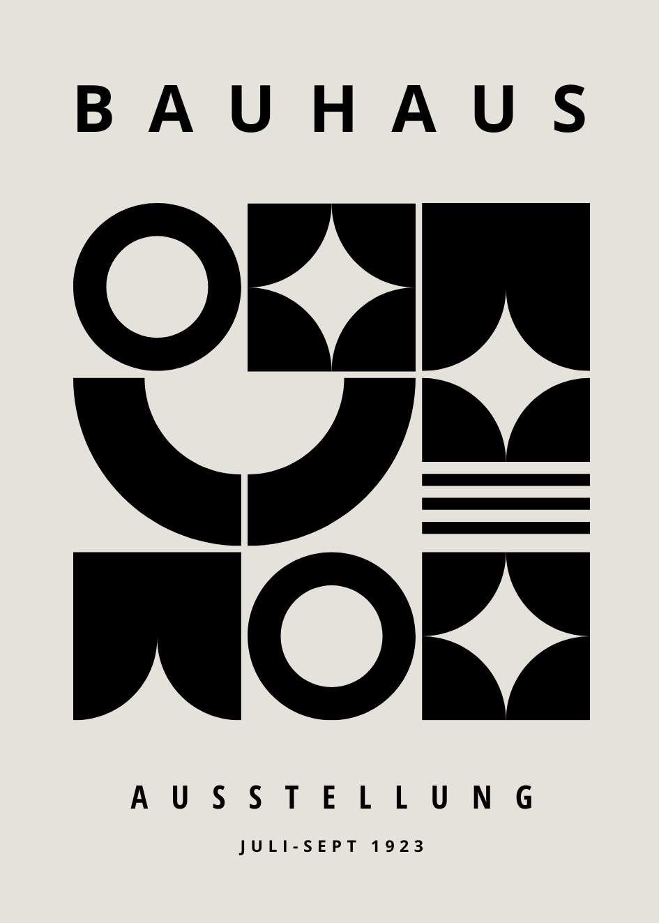 Plakat Bauhaus №.116