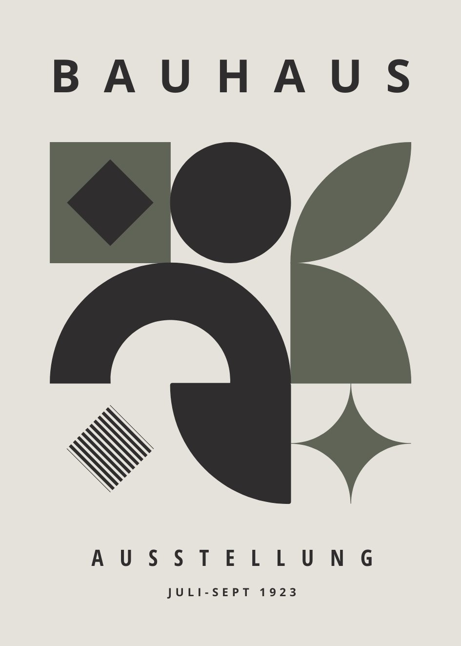 Poster Bauhaus №.117