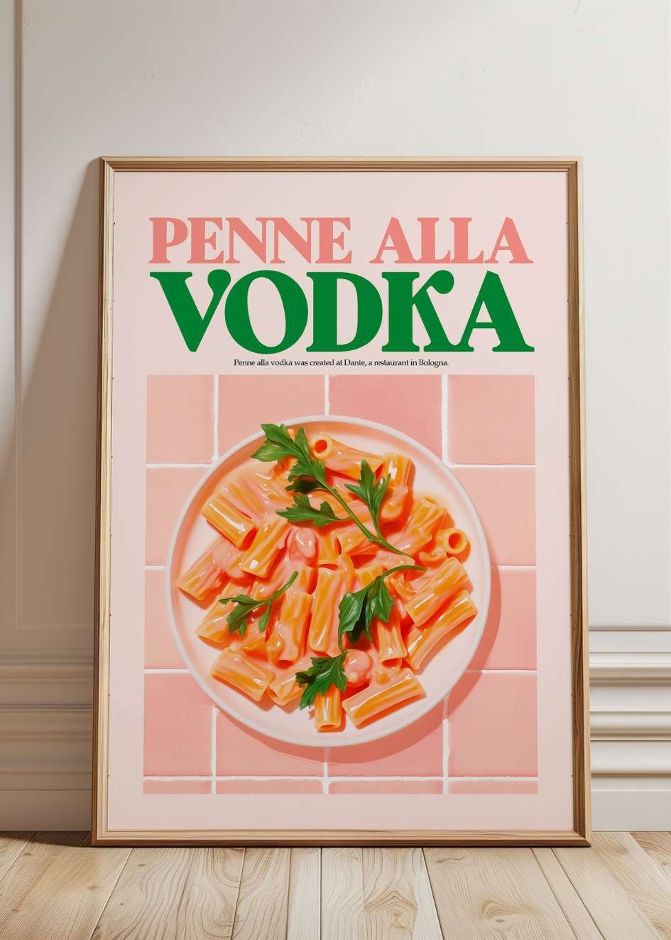 Penne Alla Vodka Poster