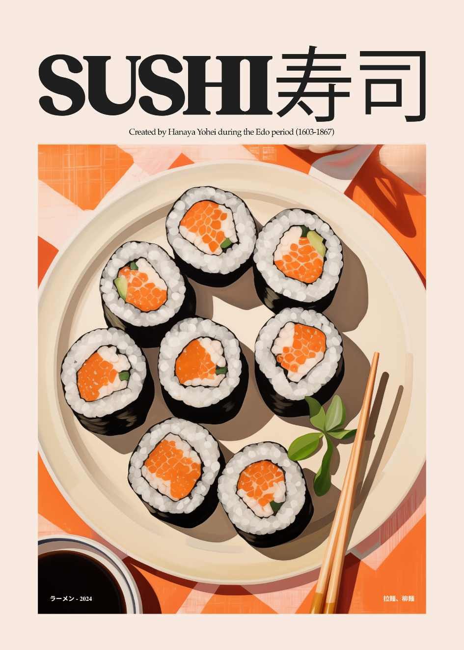 Poster Sushi