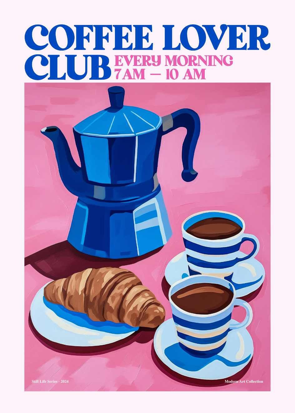Coffe Lover Club Poster