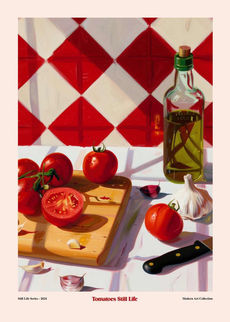 Poster Tomatoes Still Life