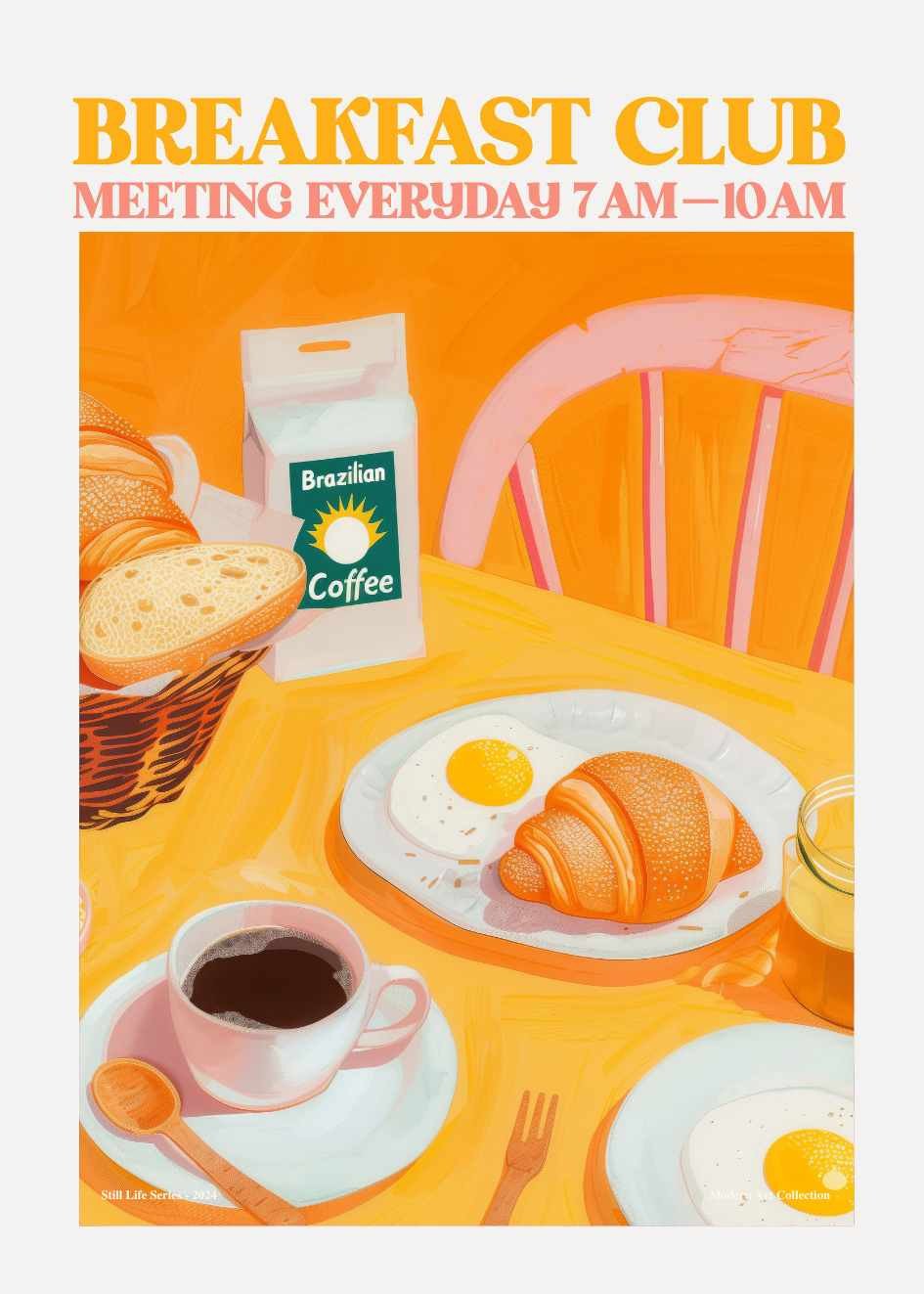 Plakat Breakfast