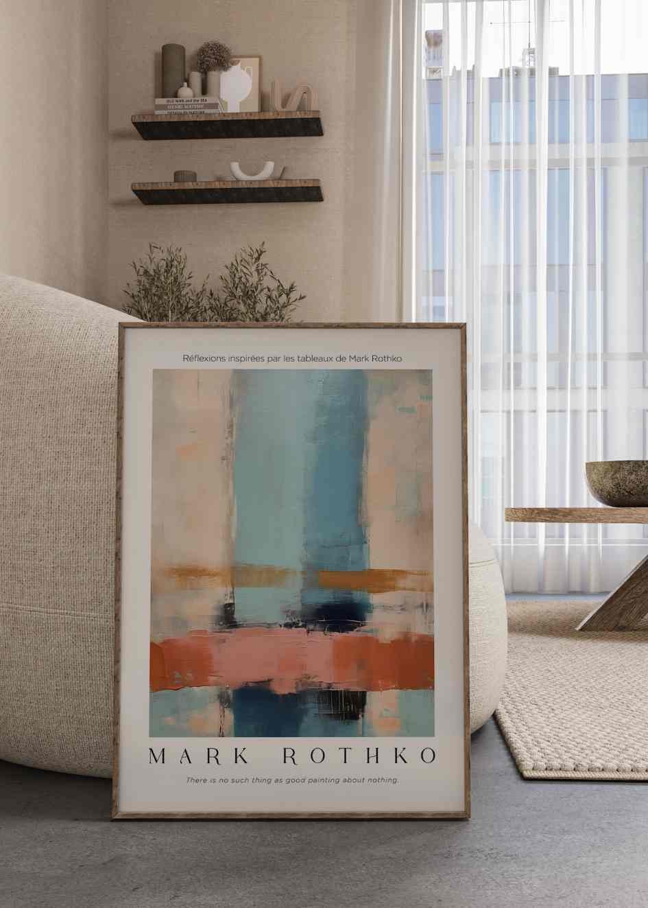 Mark Rothko Plakat Design №2