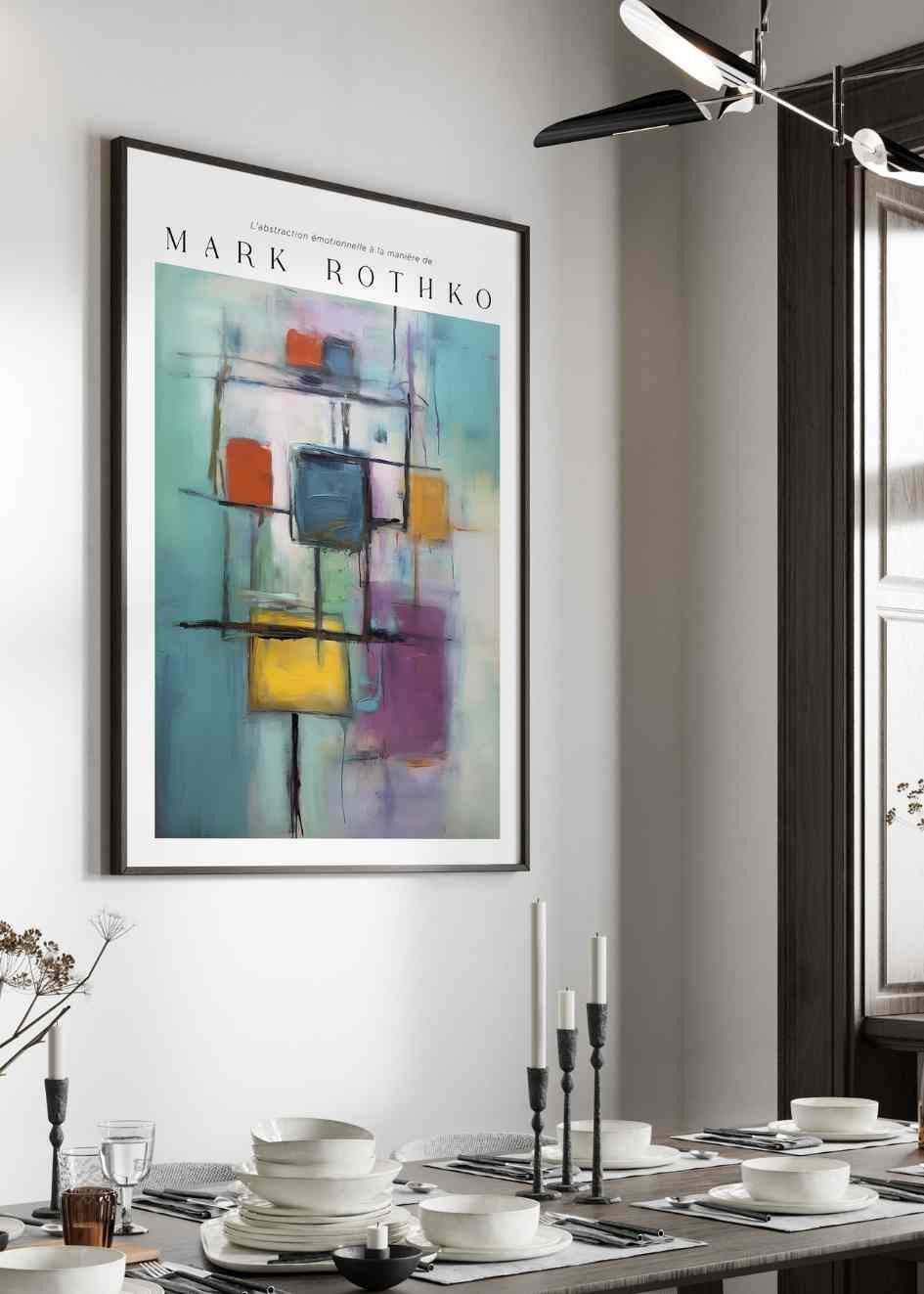 Mark Rothko Poster Design №5