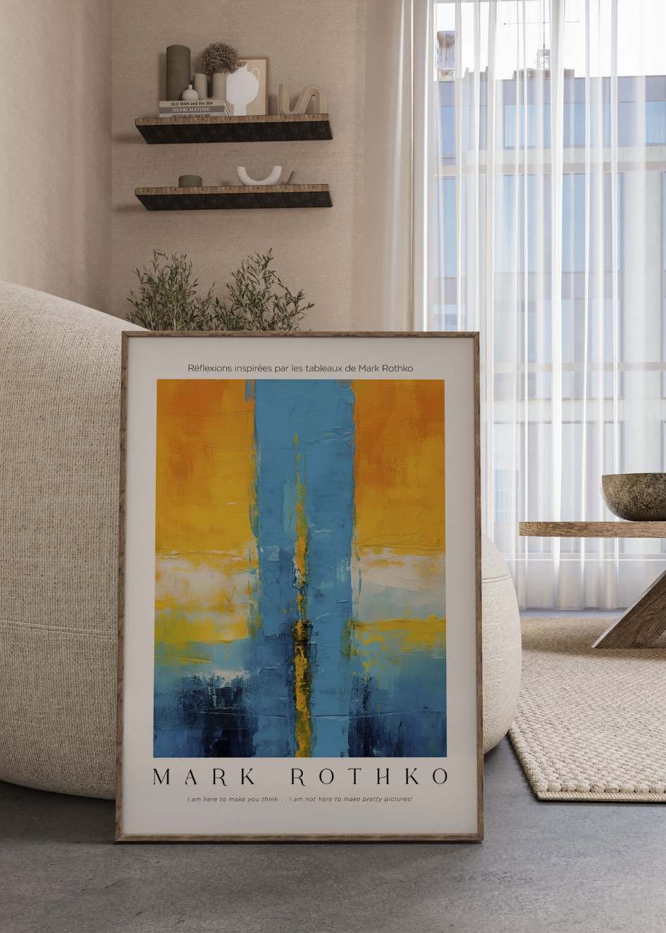 Mark Rothko Plakat Design №7