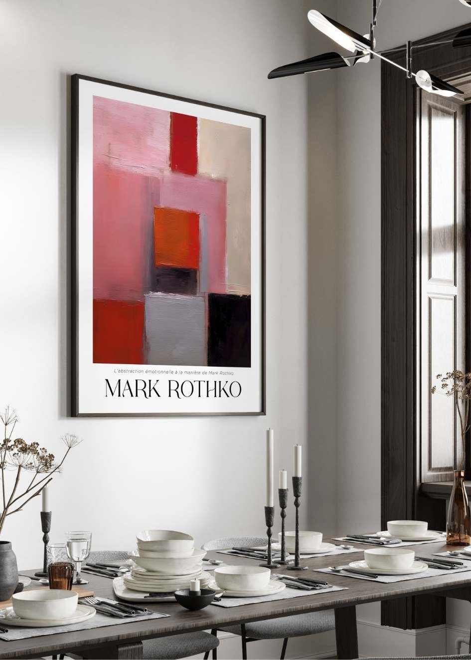 Mark Rothko Plakat Design №8