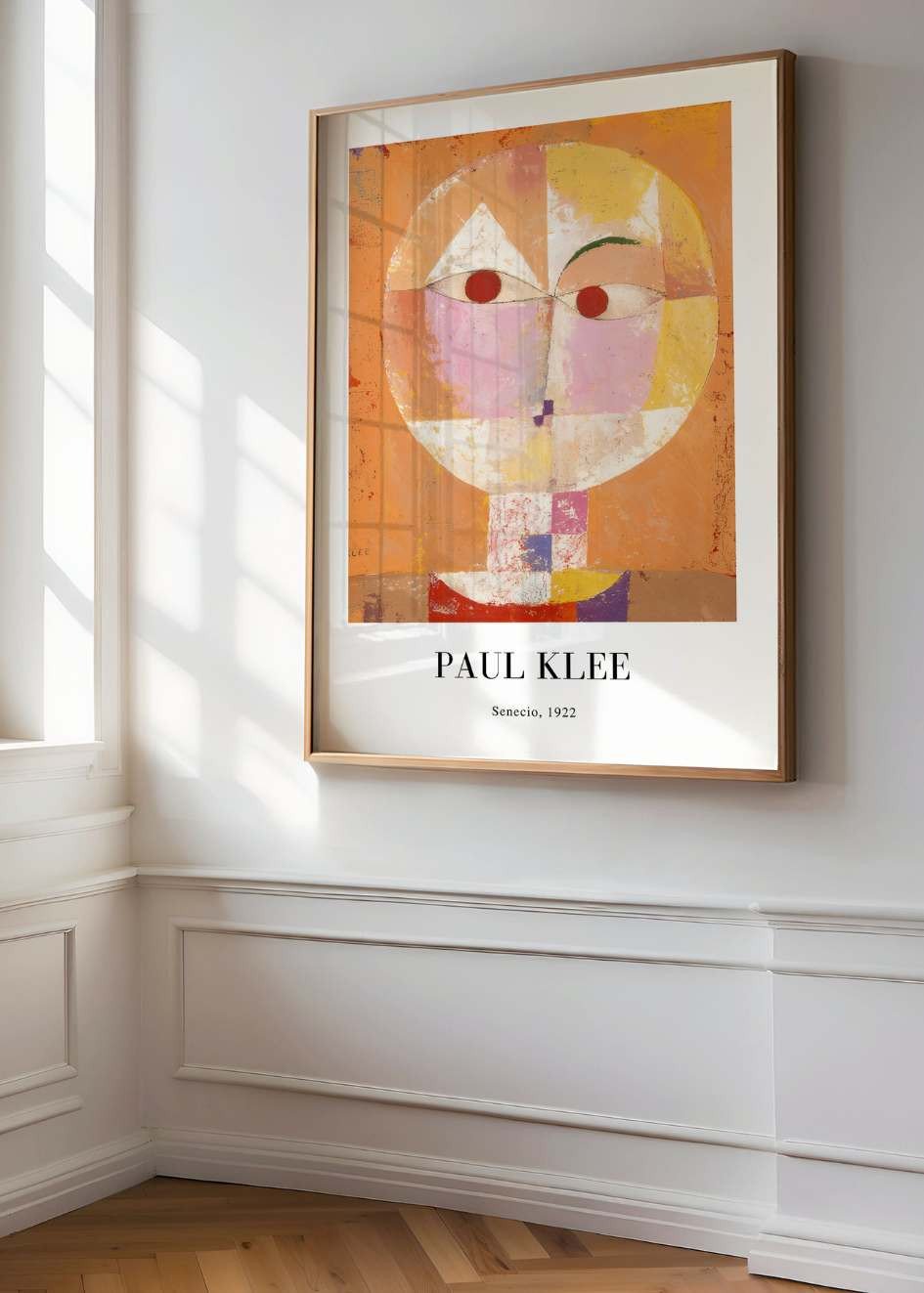 Paul Klee Senecio Plakat