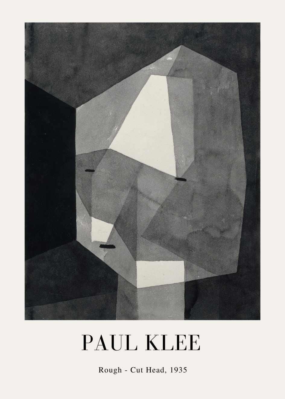 Paul Klee Cut Head Plakat