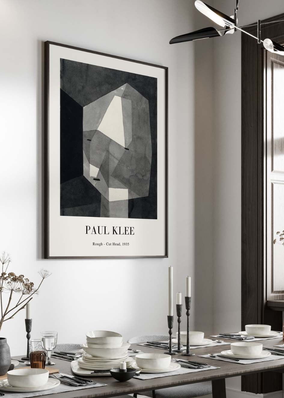 Paul Klee Cut Head Plakat