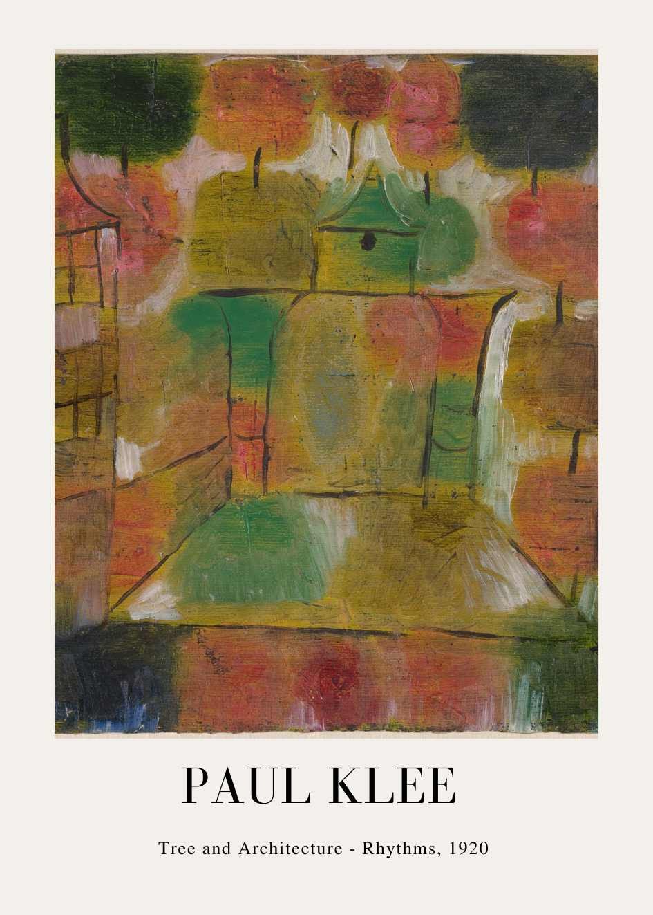 Poster Paul Klee Rhythms