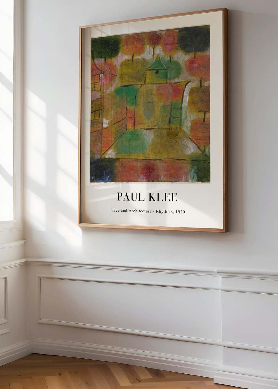 Paul Klee - Rhythms Print