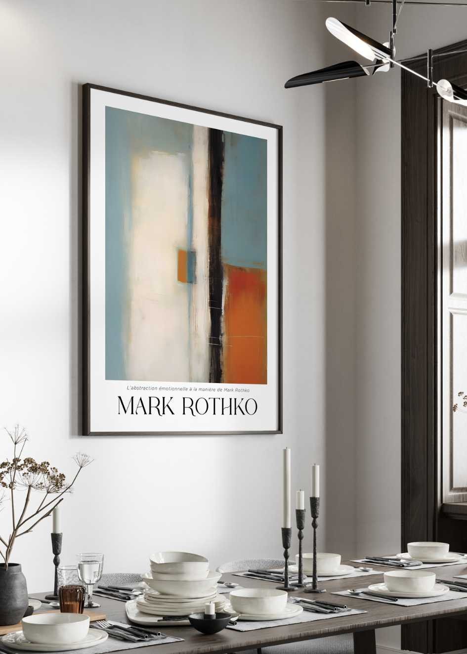 Mark Rothko Plakat Design №14