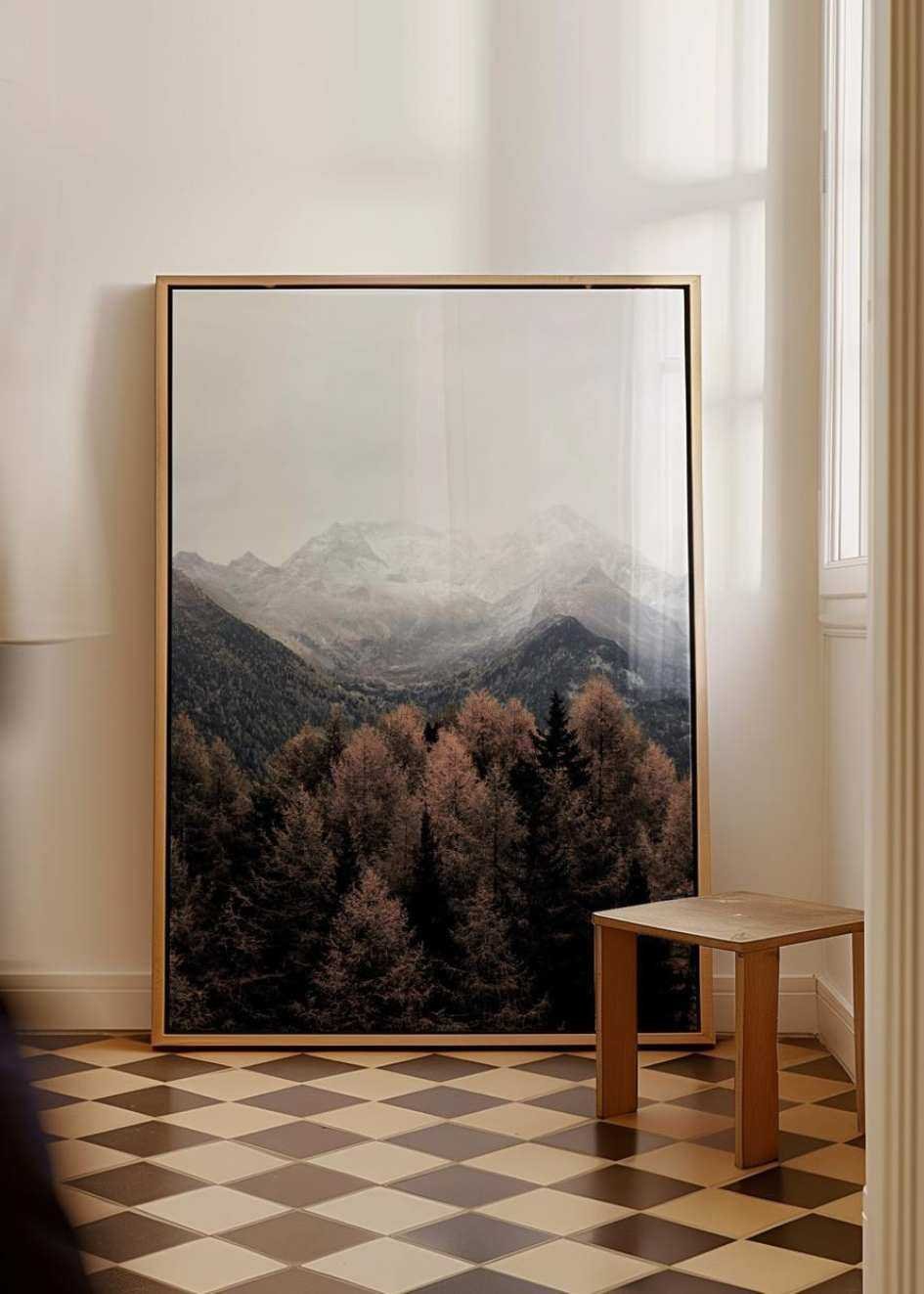 Mountain Framed Canvas №2