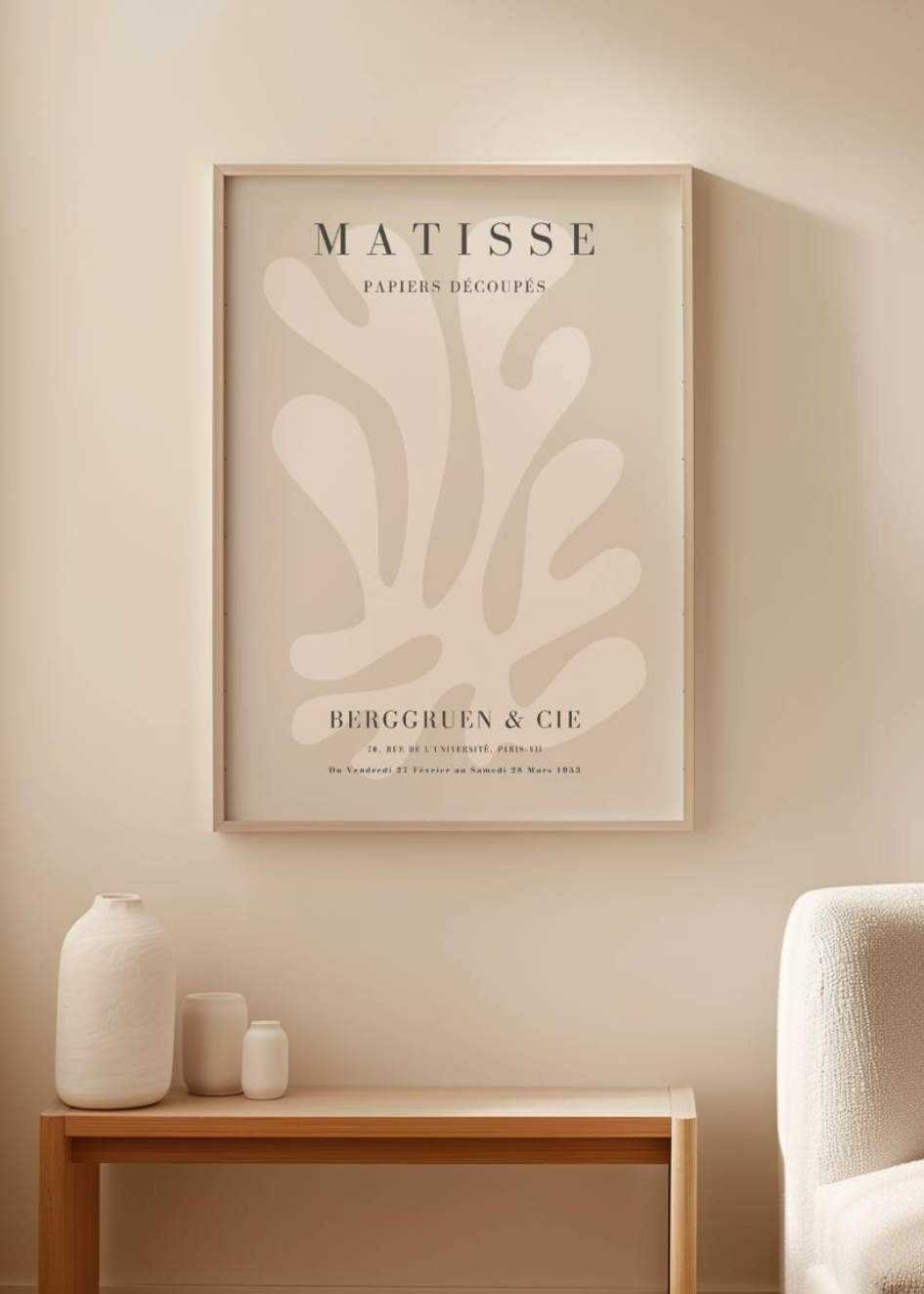 Poster Set of 2 - Beige...