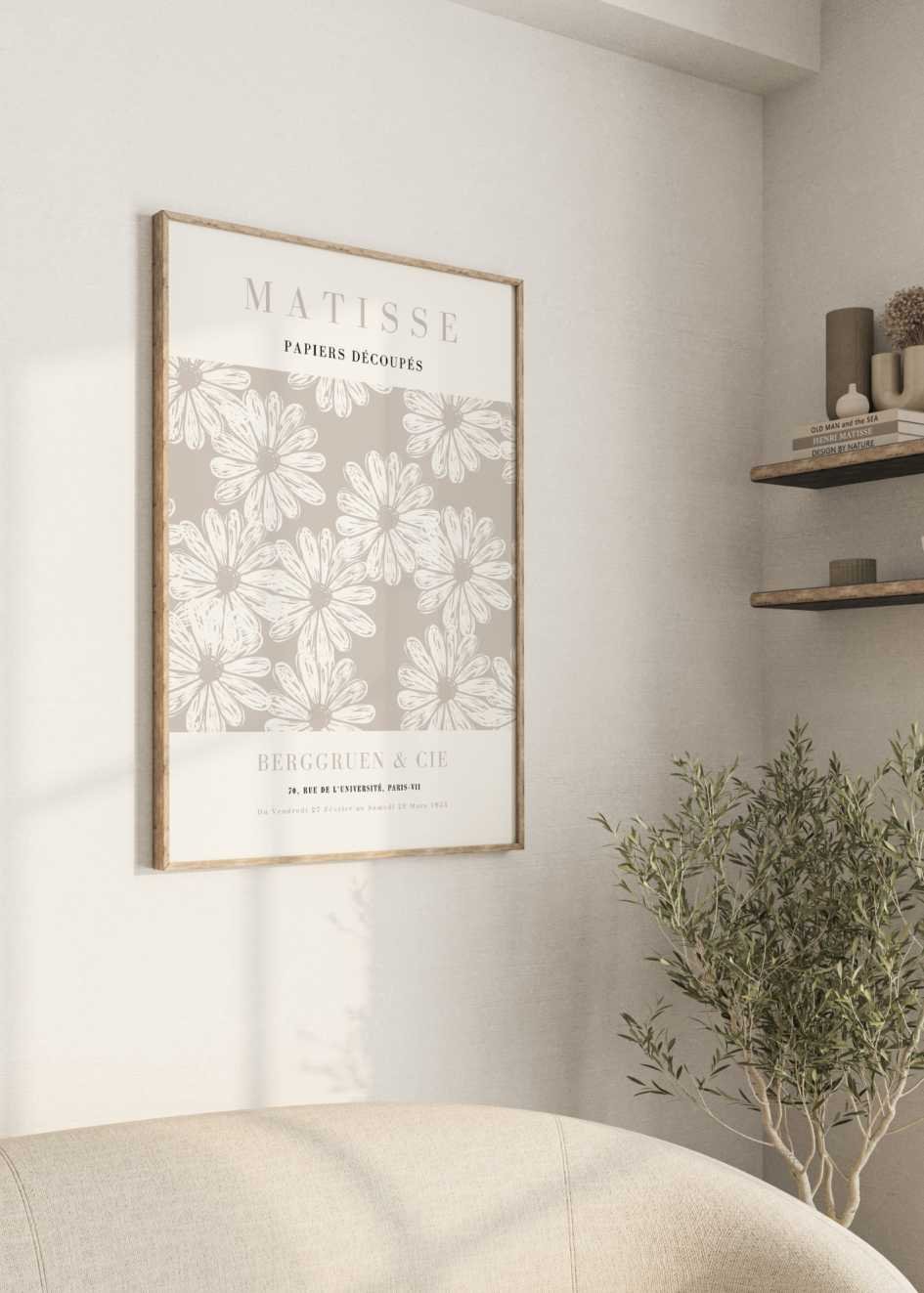 Plakat Beige Flowers №2