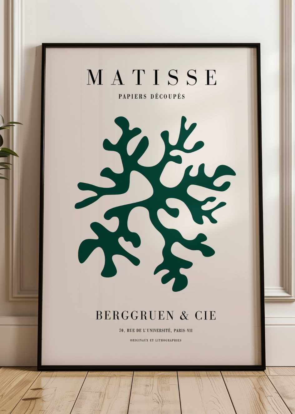 Matisse Poster Green