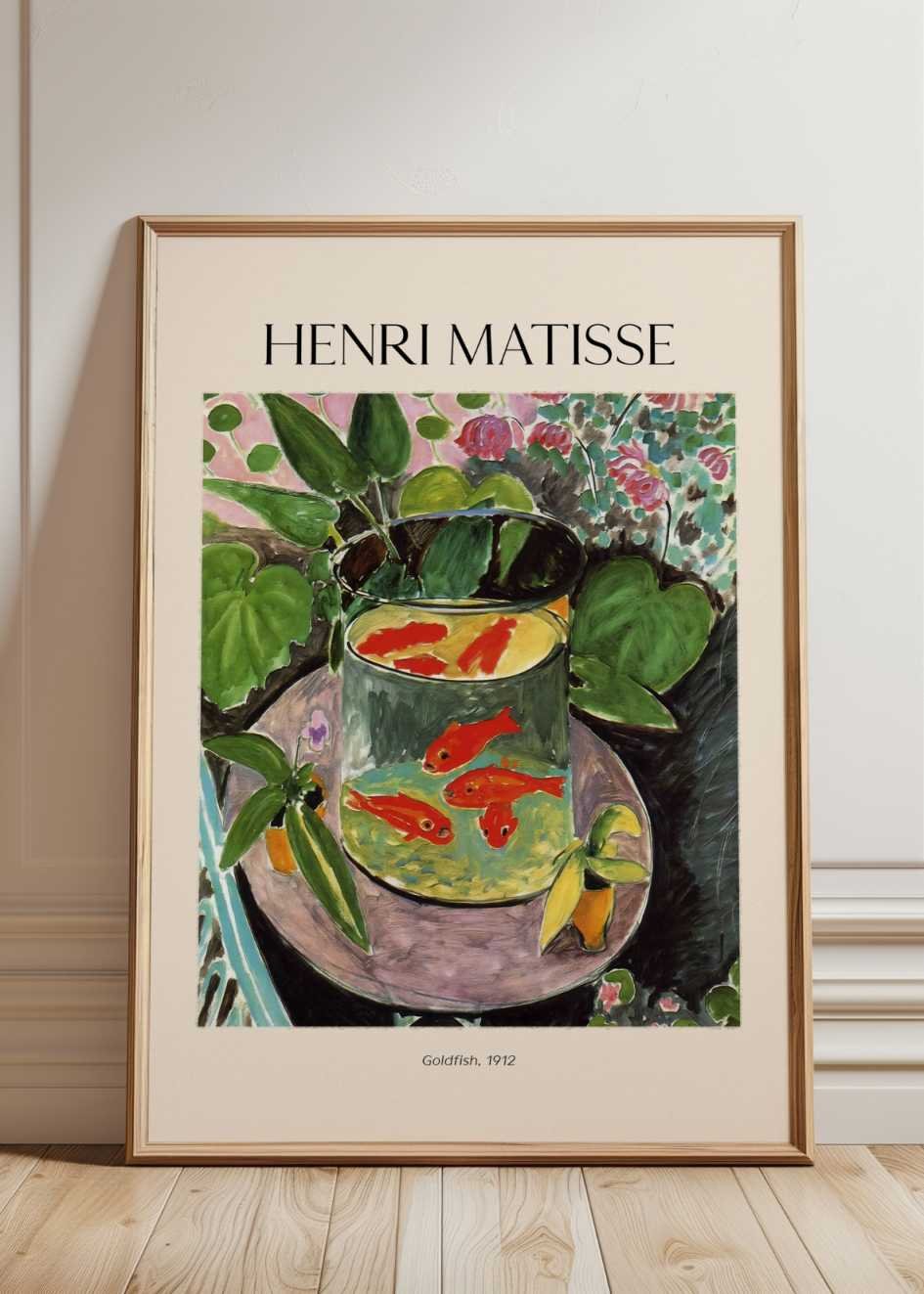 Henri Matisse Goldfish Poster