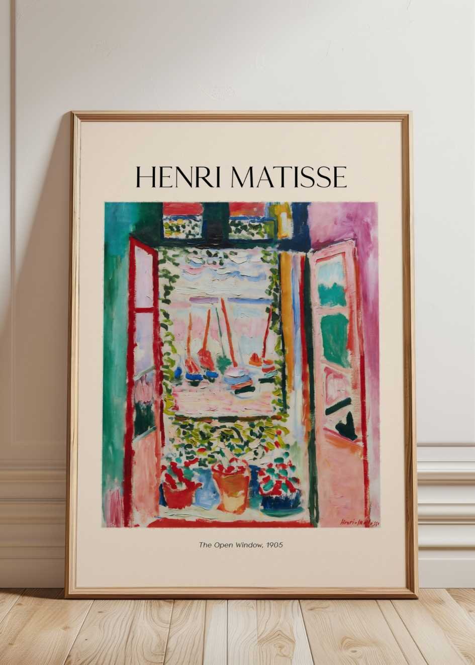 Matisse Open Window Poster